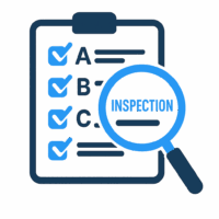 Inspection tracking icon for monitoring audit types in uAuditor