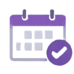 Scheduled inspections category icon for automated inspection assignments in uAuditor