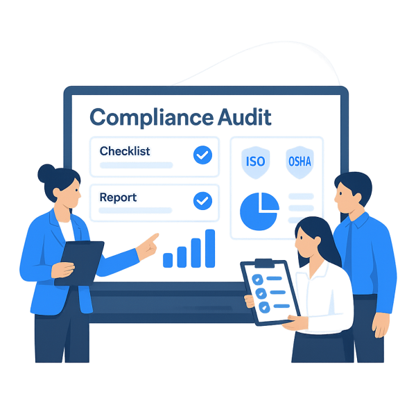 uAuditor compliance solutions dashboard with digital checklists and audit reports